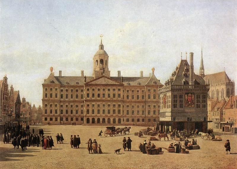 BERCKHEYDE, Gerrit Adriaensz. Dam Square, Amsterdam